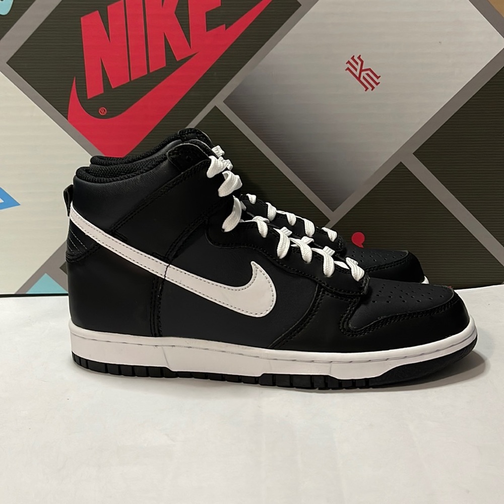 Nike Dunk High GS Anthracite White Black